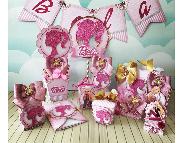 Barbie Party Kit Cutting File