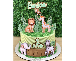 Safari Cake Topper Cutting File