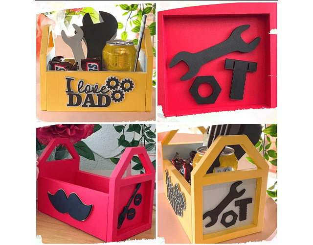 Father's Day Toolbox Cutting File