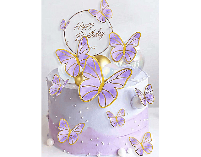 Butterfly Cake Topper Cutting File