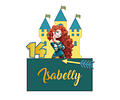 Princess Merida/Brave Top Cutting File