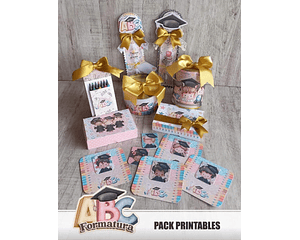 Arquivo Digital Formatura ABC - Pack Printables