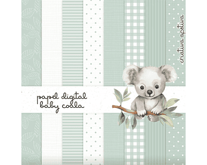 Baby Koala Digital Paper