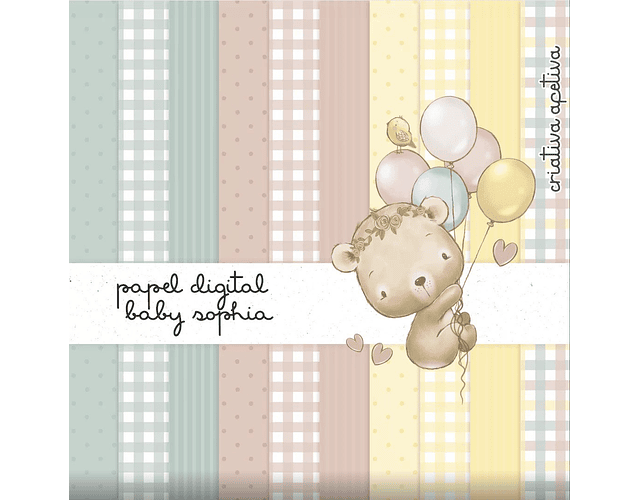 Baby Sophia Digital Paper