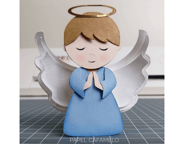 Boy Baptism Top Cutting File