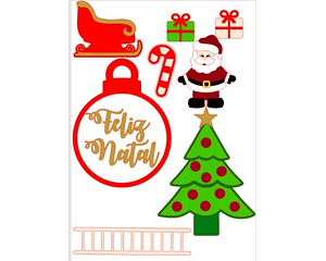 Christmas Top Cutting File