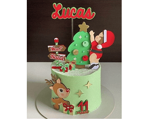 Christmas Top Cutting File