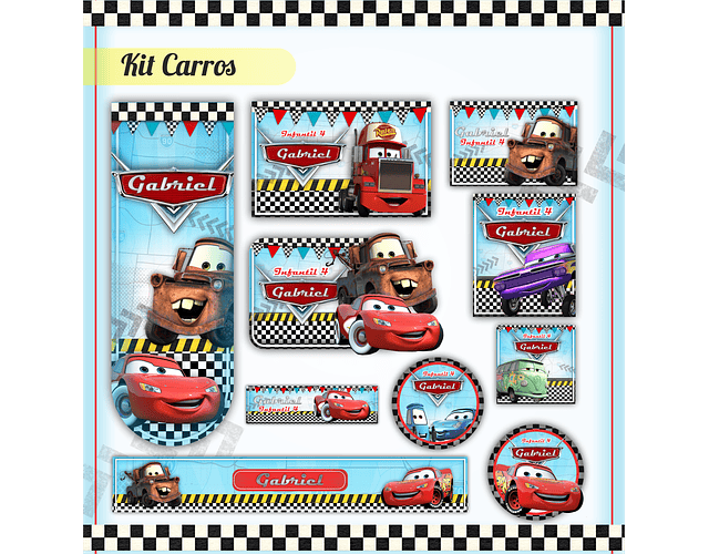 Disney Cars School Kit Digital Archive