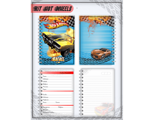 Hot Wheels School Kit Digital Archive