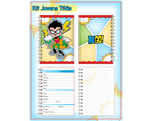 Teen Titans School Kit Digital Archive