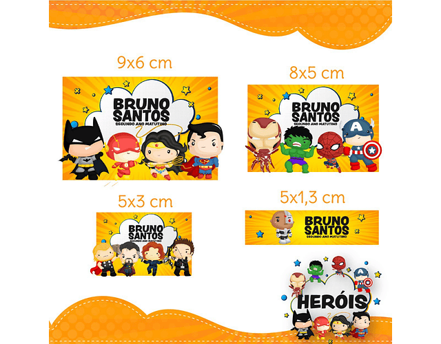 Heroes School Label Cutting File