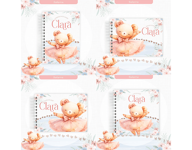 Digital Archive Maternity Pack Little Ballerina Bear