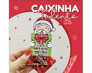 Arquivo de Corte Natal Caixinha Talento