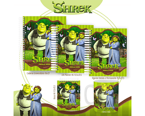  Arquivo Digital Caderno Escolar Shrek