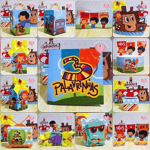 Archivo de corte de 3 pequeñas palabras