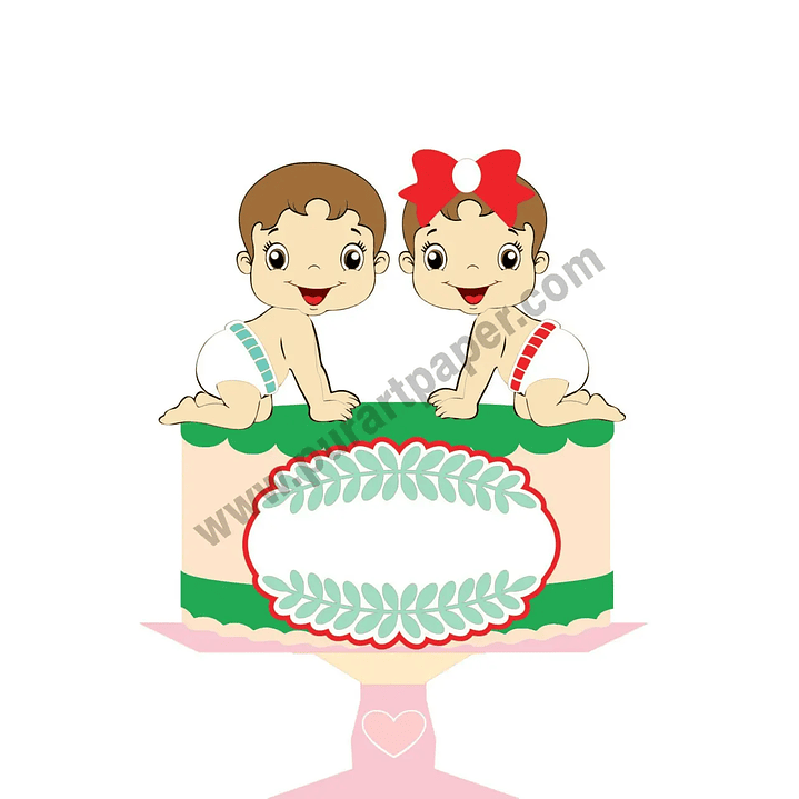 Arquivo de Corte Topo Chá bebê  1