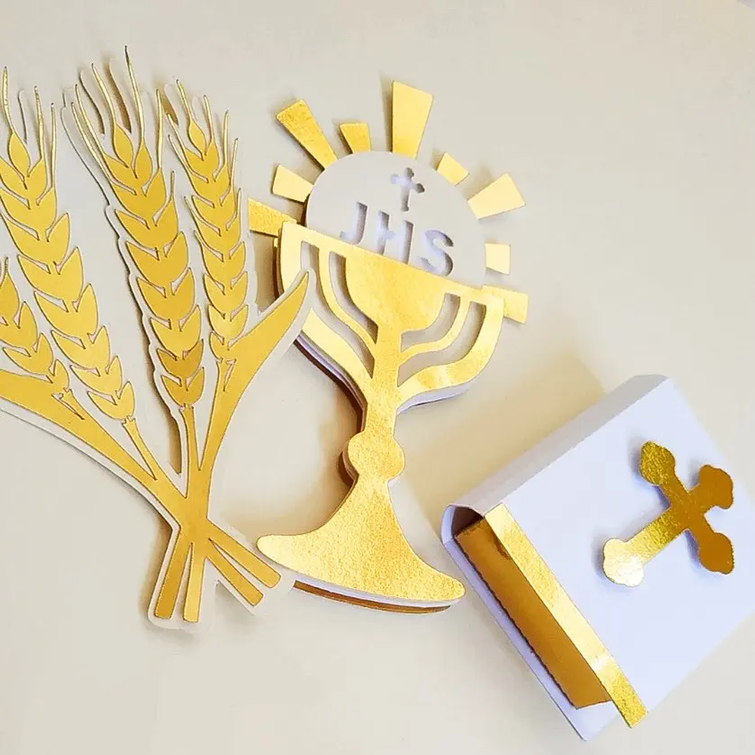 Arquivo de Corte Topo Batizado (arquivo em DXF ,SVG e PDF) 1