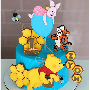 Arquivo de Corte Topo  Ursinho pooh