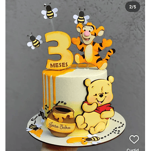 Arquivo de Corte Topo Ursinho Pooh