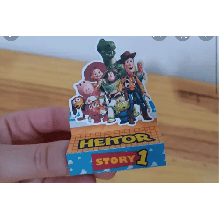 Arquivo de corte Toy Story Porta bis  1