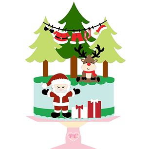 Archivo de corte para adorno navideño