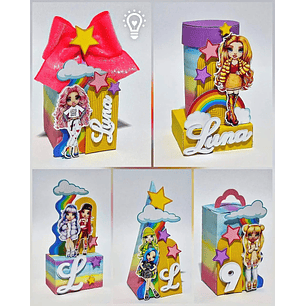 Arquivo de Corte Rainbow High