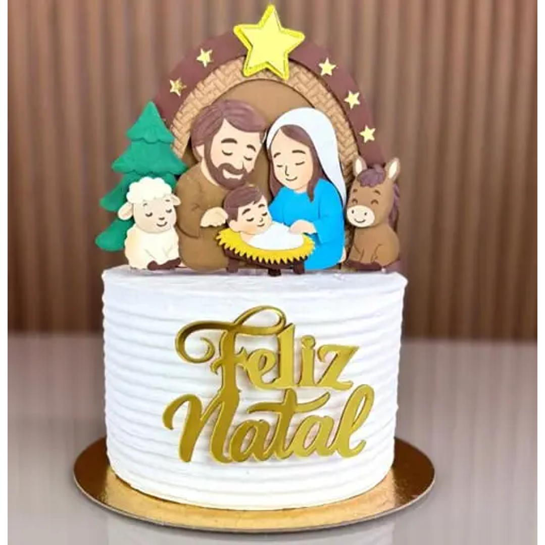 Arquivo de Corte Topo Natal presépio 1