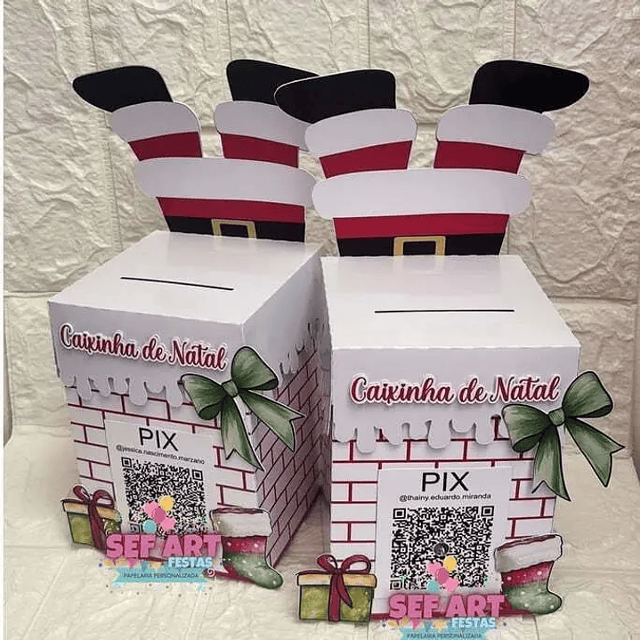 Arquivo de corte Caixa Charmosa de Natal 1