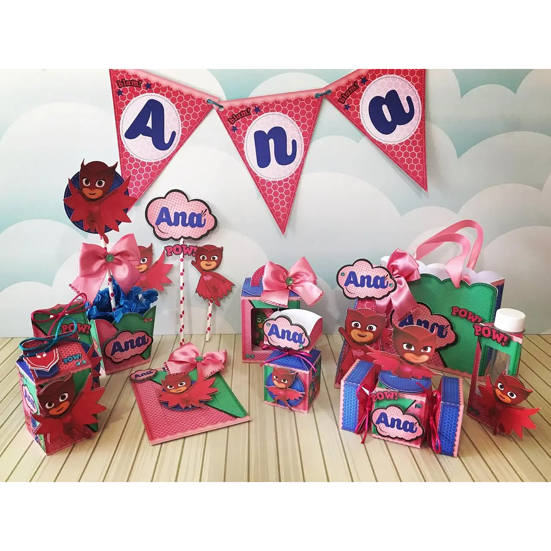 Arquivo de Corte PJ Masks 1