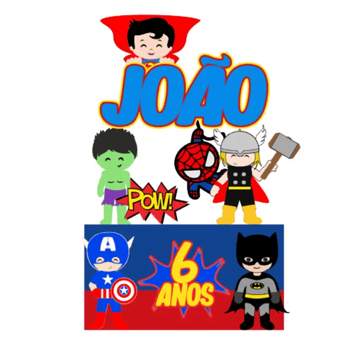 Arquivo de corte Topo  Vingadores 1