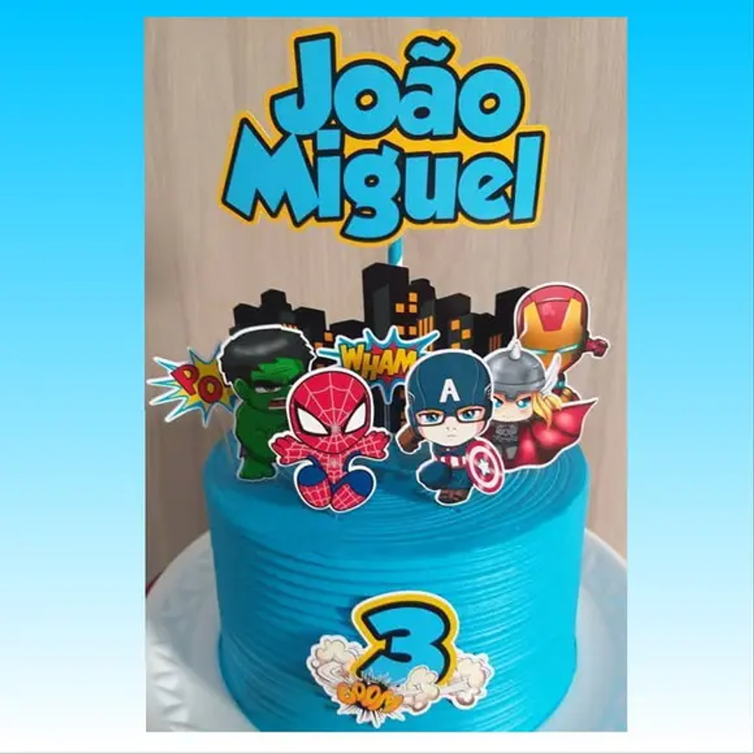 Arquivo de Corte Topo Vingadores Baby 1