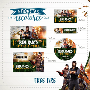 Arquivo de Corte Etiqueta Escolar