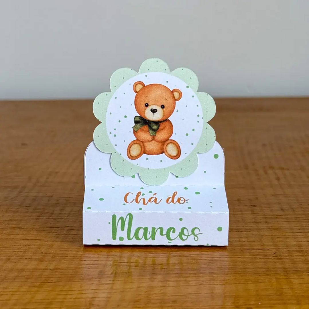 Arquivo de Corte Chá de Bebê Ursinho 5