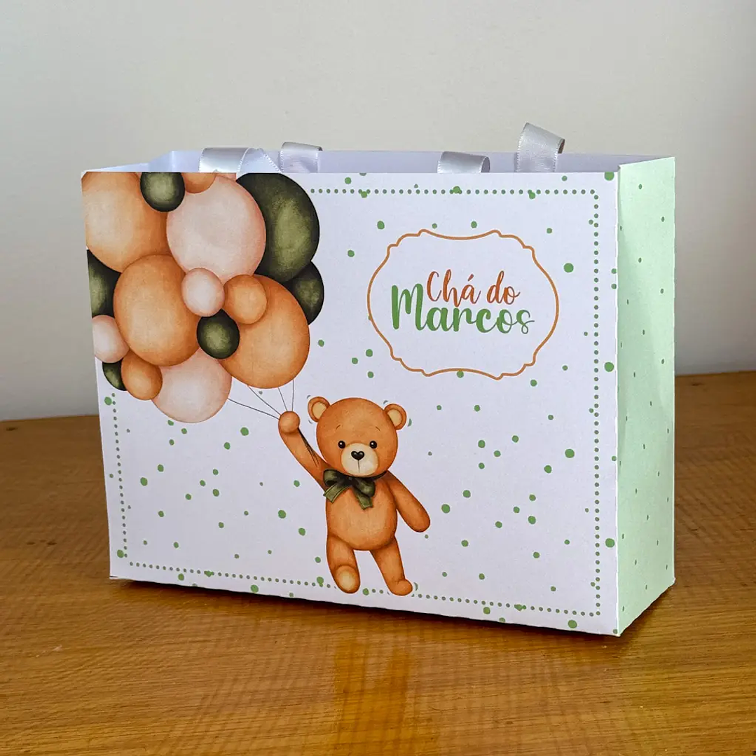 Arquivo de Corte Chá de Bebê Ursinho 3