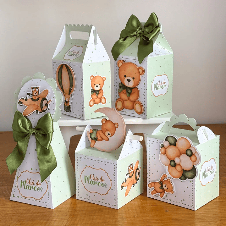 Arquivo de Corte Chá de Bebê Ursinho 1