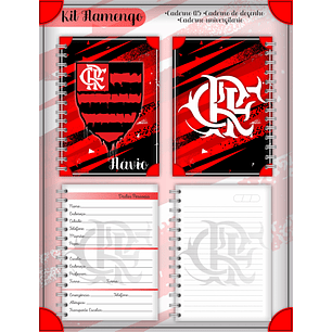 Arquivo Digital Kit Escolar Flamengo