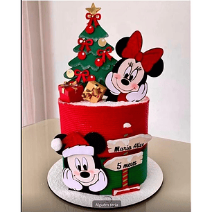 Arquivo de Corte Topo Natal Mickey e Minnie