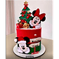 Arquivo de Corte Topo Natal Mickey e Minnie - Thumbnail 1