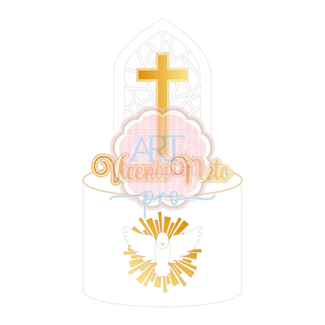 Arquivo de Corte Topo  Batizado 1