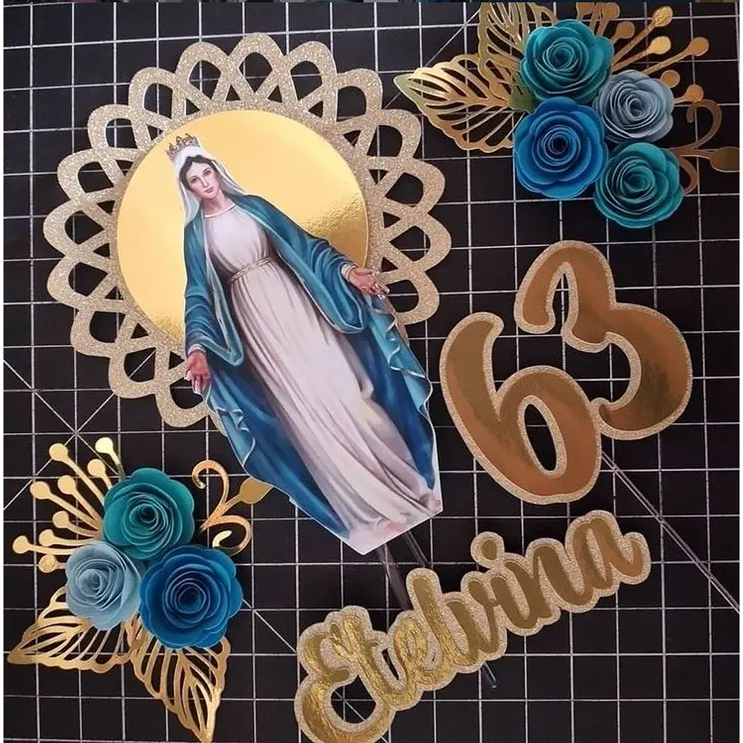 Arquivo de Corte Topo Nossa Senhora das Graças 1