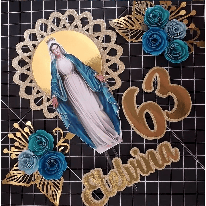 Arquivo de Corte Topo Nossa Senhora das Graças 1