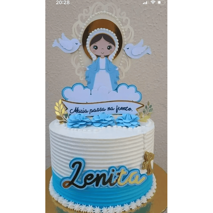 Arquivo de Corte Topo Nossa Senhora das Graças 1