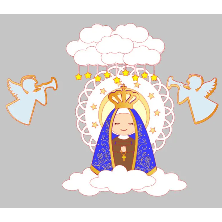 Arquivo de Corte Topo Nossa Senhora Aparecida 1