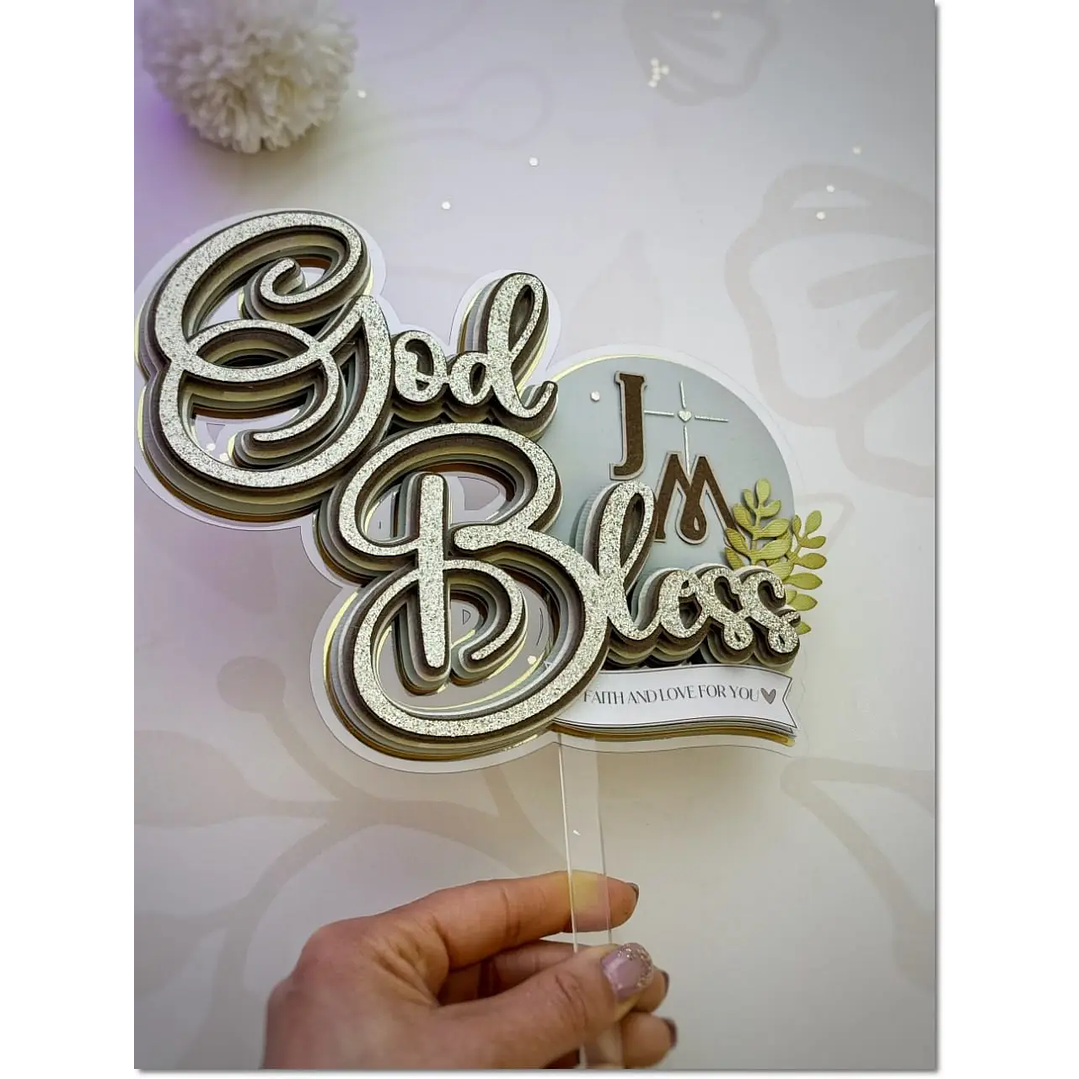 Arquivo de Corte Topo Deus Abençoe 1