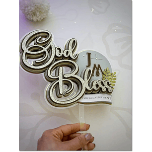 Arquivo de Corte Topo Deus Abençoe