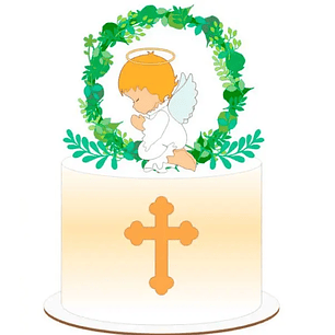 Arquivo de Corte Topo  Anjinho Rezando