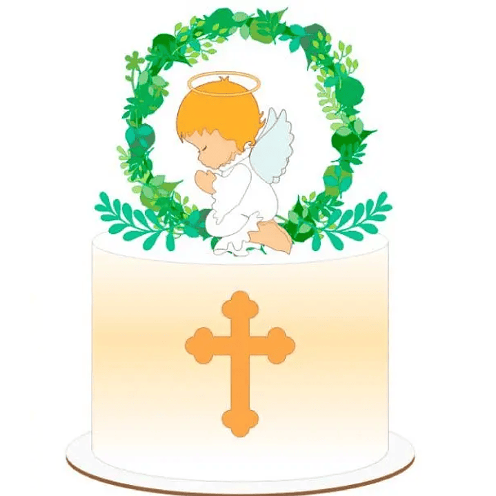 Arquivo de Corte Topo  Anjinho Rezando 1