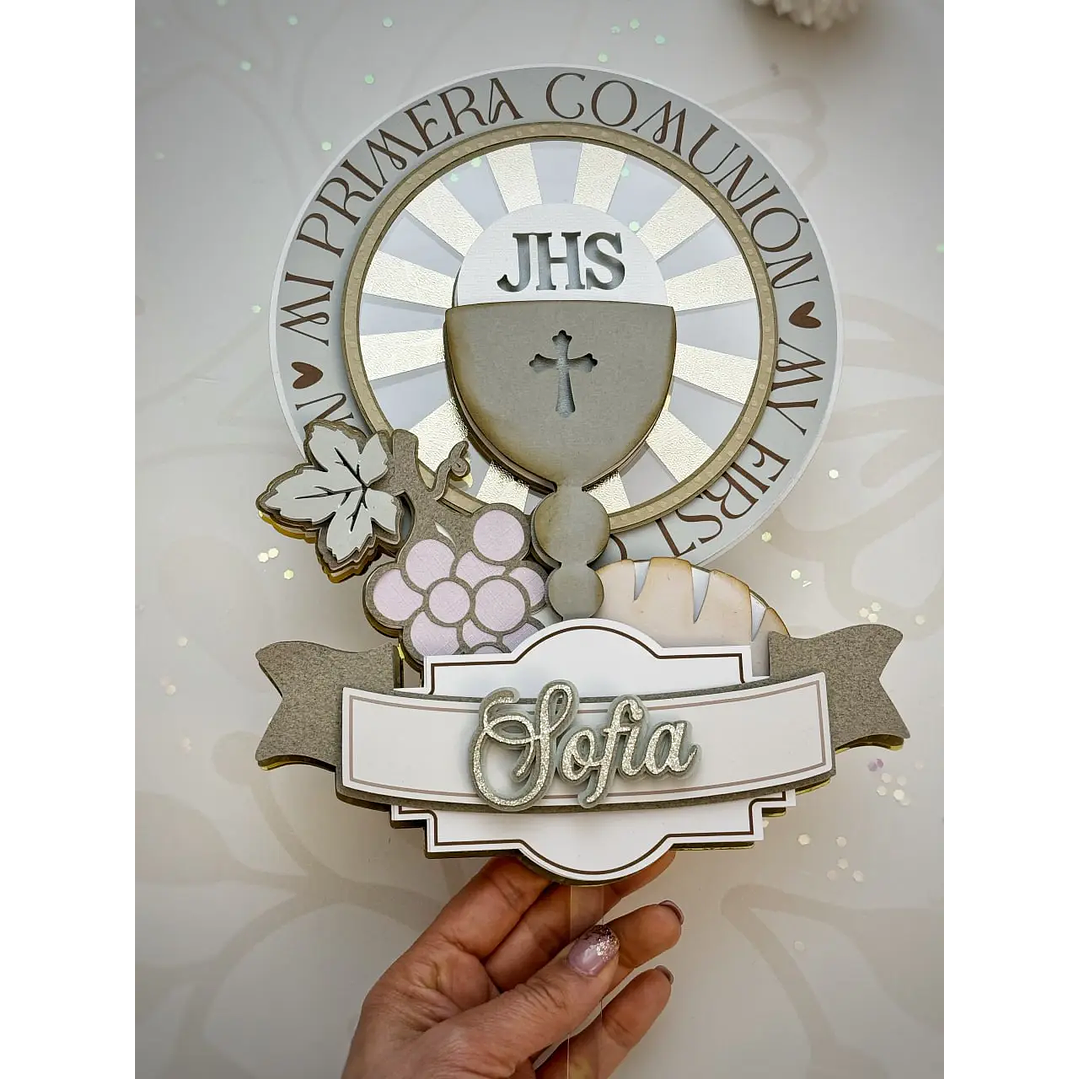 Arquivo de Corte Topo Primeira Comunhão 1