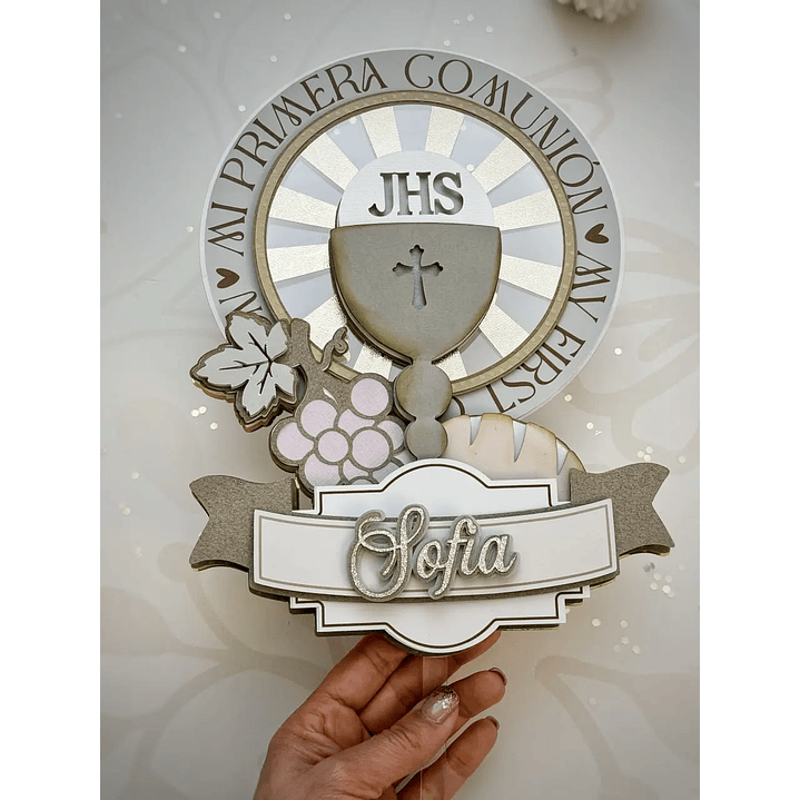 Arquivo de Corte Topo Primeira Comunhão 1