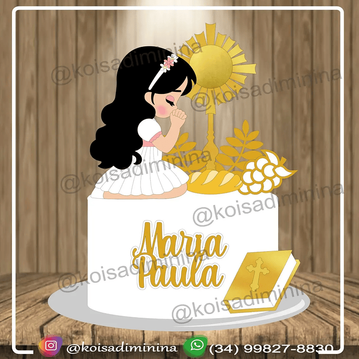 Arquivo de Corte Topo Primeira Comunhão 1